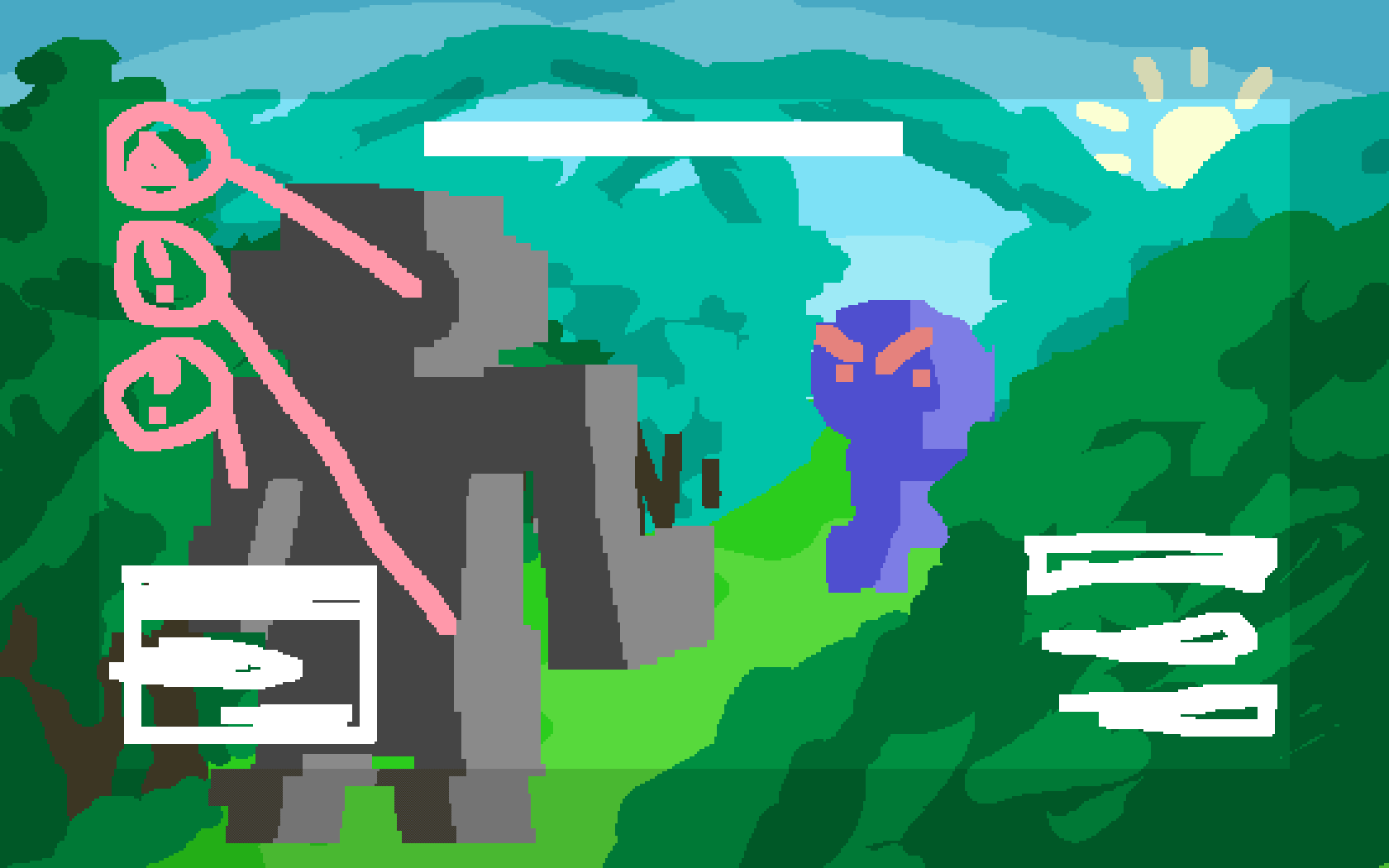 A very ugly game screenshot